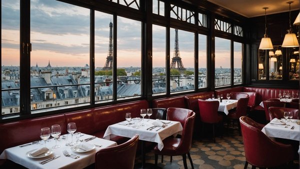 Madame brasserie : le meilleur restaurant avec vue paris